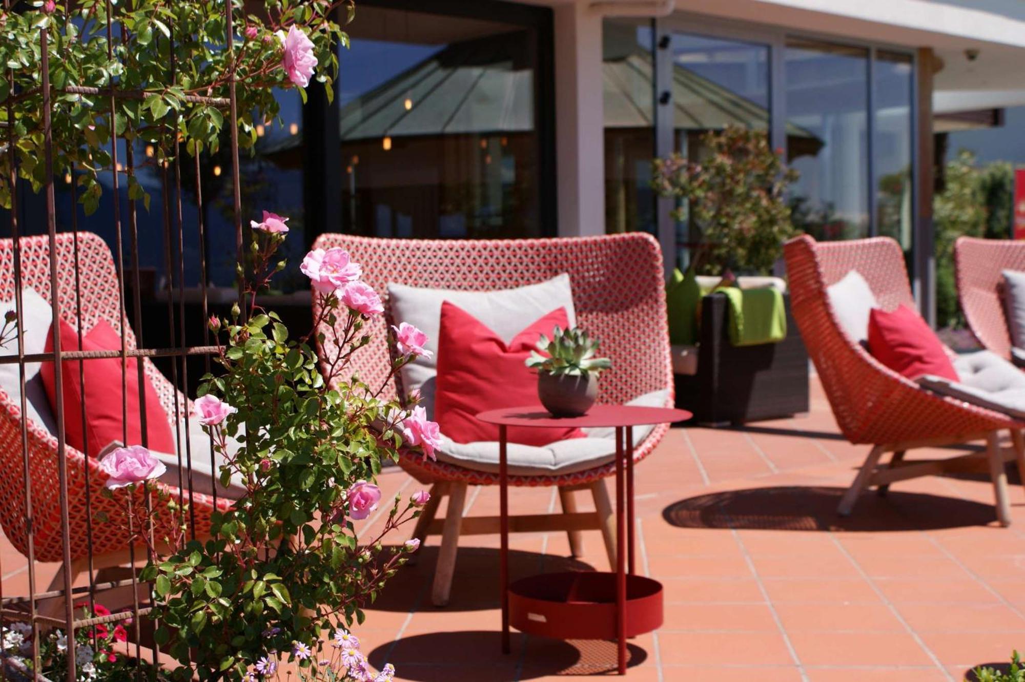 Marini'S Giardino Hotel Tirolo Dış mekan fotoğraf
